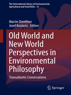 cover image of Old World and New World Perspectives in Environmental Philosophy